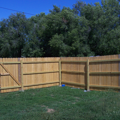 Wood Picket Fence